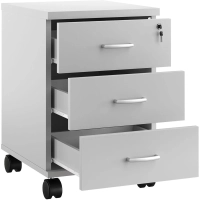 Тумба Easy One . мобильная 911274 (030) серый