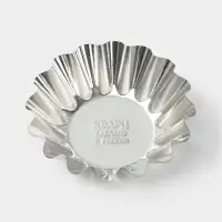 Форма для выпечки кекса, d=8.9 см, h=2.7 см, жесть, серебристая