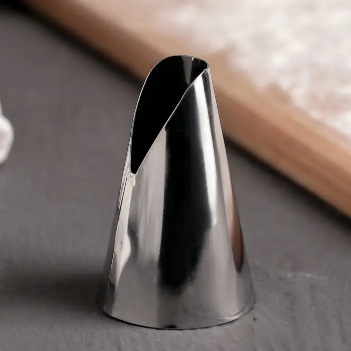 Насадка кондитерская d=3 см, выход 1,5 см, нержавеющая сталь Насадка кондитерская d=3 см, выход 1,5 см, нержавеющая сталь