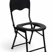 Стул - туалет туристический Maclay складной, со спинкой, 38×32×77 см, до 75 кг