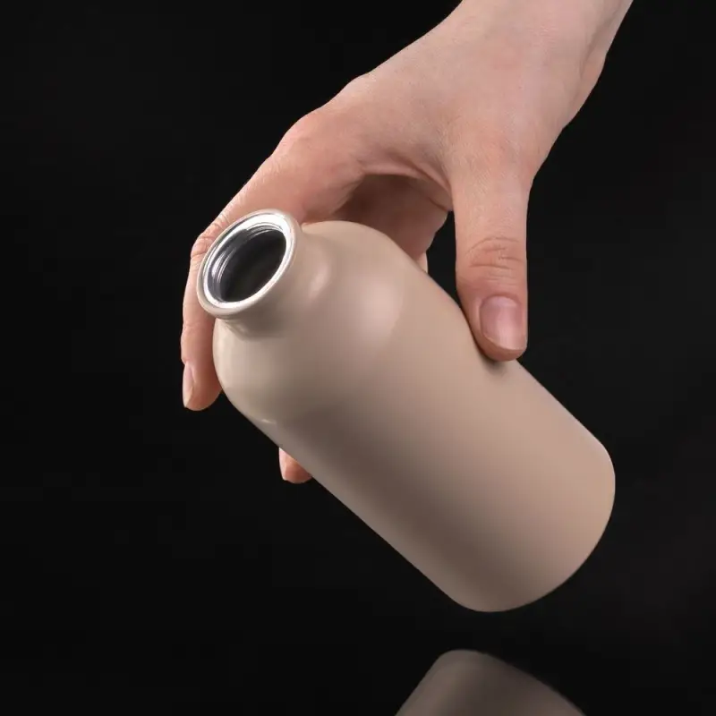 Бутылка для воды Funrun 400, светло-бежевая