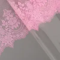 Пленка для цветов "Ажур", розовый жемчуг, 0,6 х 9.3&plusmn;5% м, 40 мкм, 200 гр