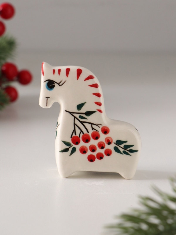 Статуэтка фарфоровая  Статуэтка фарфоровая "Конь Рябинка",  7 см