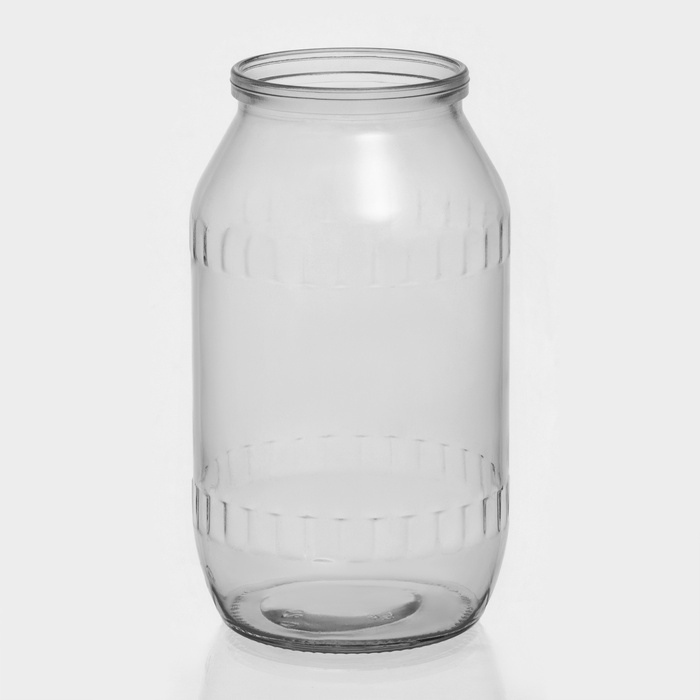 Банка стеклянная для консервирования, СКО-82 мм, 1,5 л Банка стеклянная для консервирования, СКО-82 мм, 1,5 л