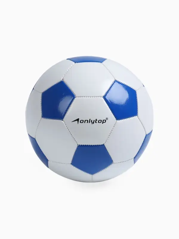 Футбольный мяч ONLYTOP Classic, PVC, машинная сшивка, 32 панели, р.5