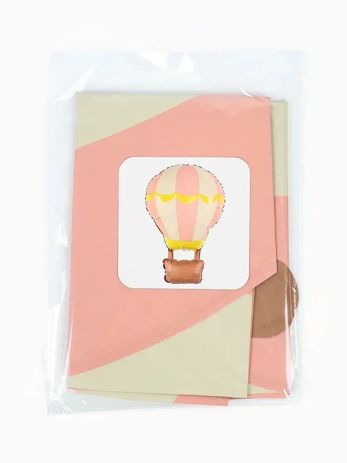 Воздушный шар фольгированный 34" "Воздушный шар" цвет розовый