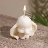 Свеча фигурная формовая &laquo;Дамбо&raquo;, 6&times;5&times;7 см, соевый воск