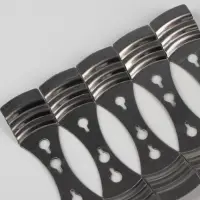 Держатель для фитиля Candle diy, металл, диам. отверстия 0.6 см, 10×2.5 см