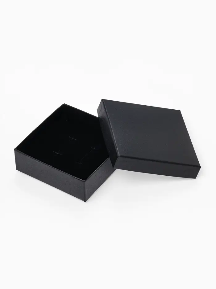 Коробочка подарочная под набор &laquo;Минимал&raquo;, 9&times;9 см, (полезная часть 8.5&times;8.5 см), чёрная