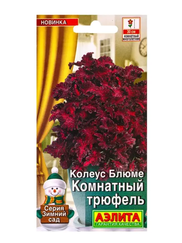 Семена цветов Колеус Комнатный трюфель Мн Зимний сад, Ц/П,5 шт. Семена цветов Колеус Комнатный трюфель Мн Зимний сад, Ц/П,5 шт.