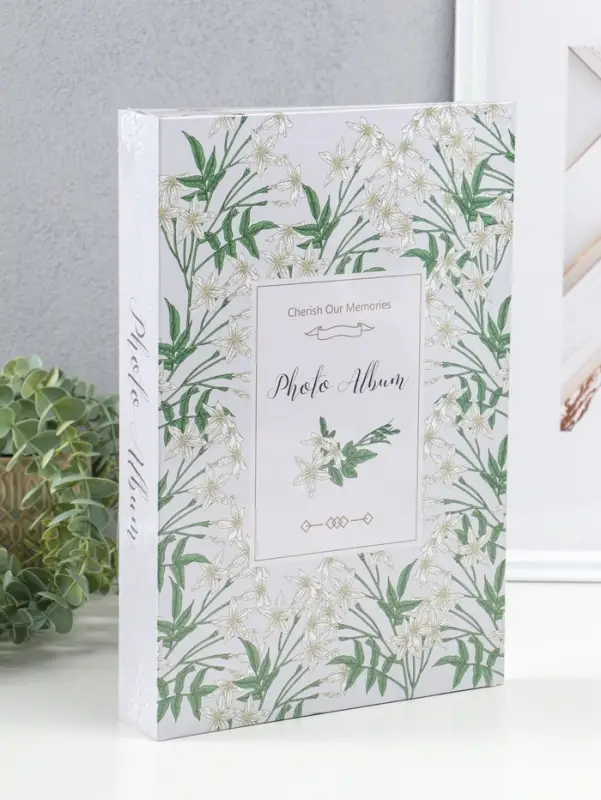 Фотоальбом на 300 фото 10х15 см "Нарциссы" 5х22,2х32,3 см