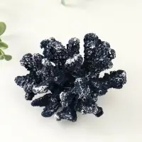 Сувенир полистоун "Коралл синий" 12х11х8,5 см Сувенир полистоун "Коралл синий" 12х11х8,5 см