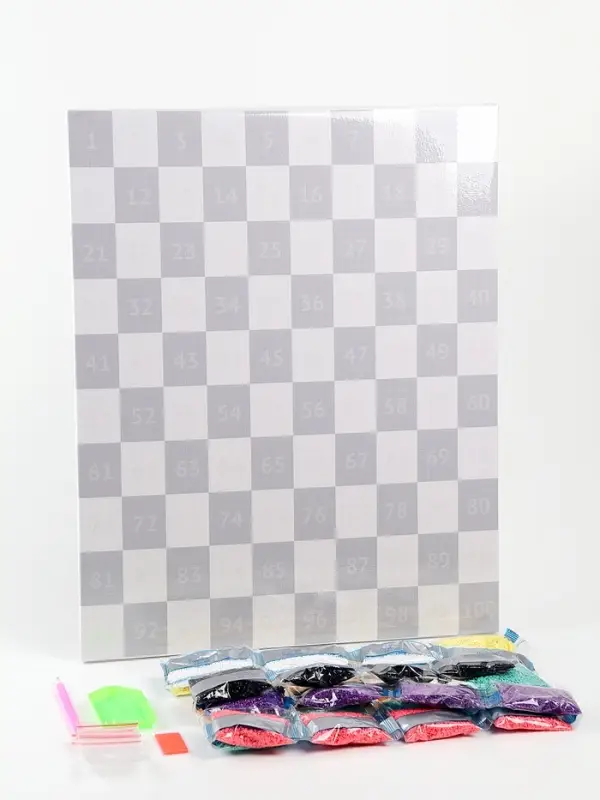 Алмазная мозаика по фото с полным заполнением &laquo;Pop Art&raquo;, на холсте с подрамником, 40&times;50 см