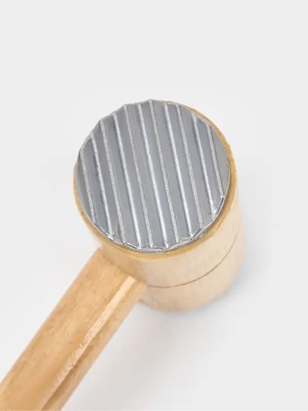 Молоток для мяса Доляна &laquo;Русская душа&raquo;, 26&times;9.5 см, бежевый