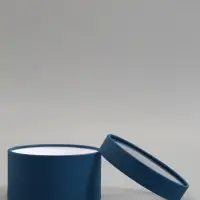 Подарочная коробка, морской, завальцованная с окном, 18 х 10 см