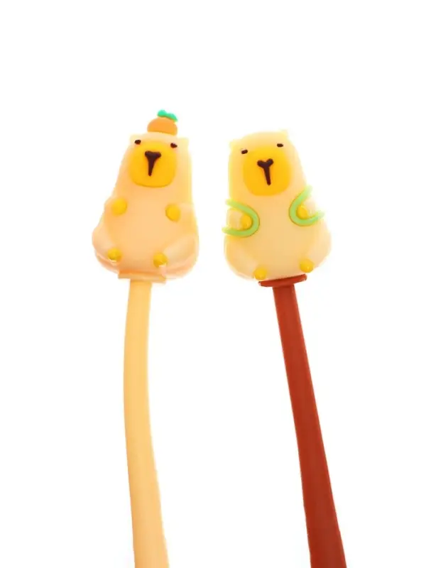 Ручка-прикол Calligrata &laquo;Капибара&raquo;, синий стержень, гелевая, МИКС