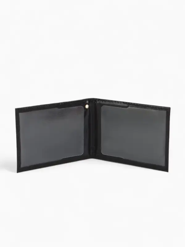 Обложка на удостоверение, чёрная