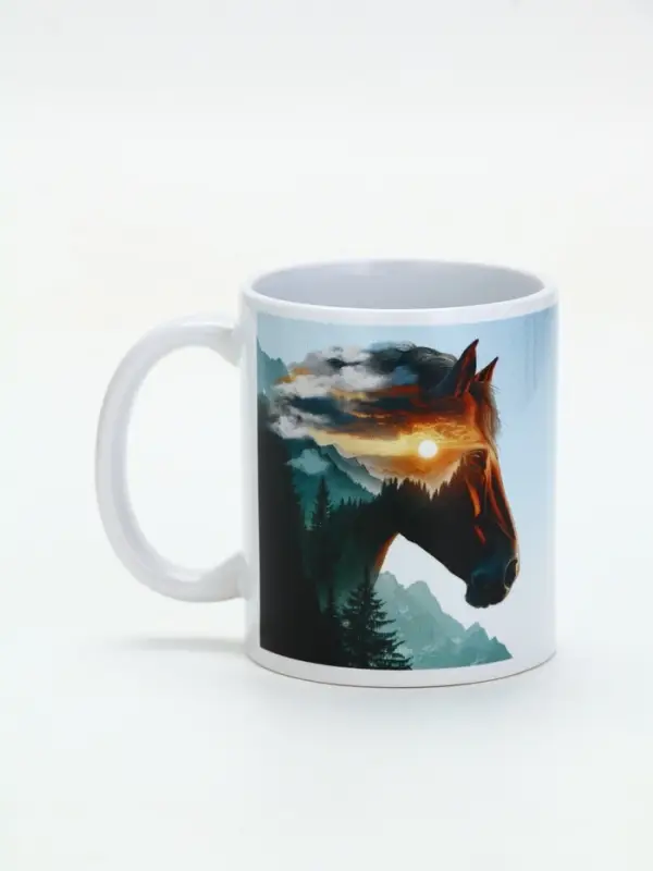 Кружка керамическая новогодняя «Повелитель вершин», 320 мл