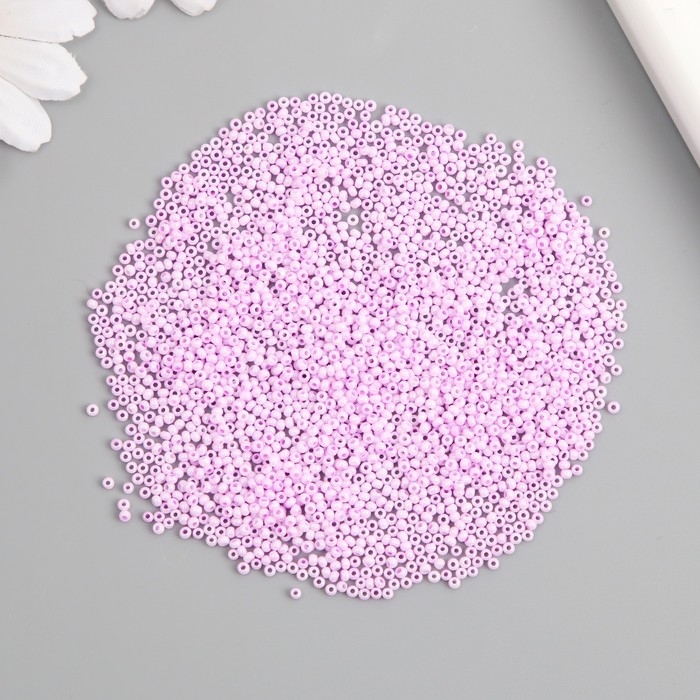 Бисер стекло 12/0  Бисер стекло 12/0 "Глициния" ровный №697 450 гр