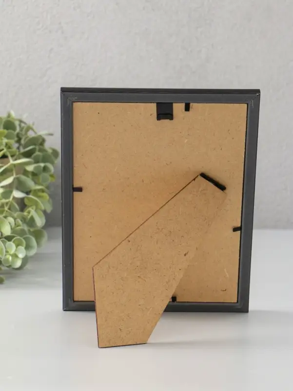 Фоторамка для фото 15х21 см "Oframe", пластик, чёрный, (пластиковый экран)