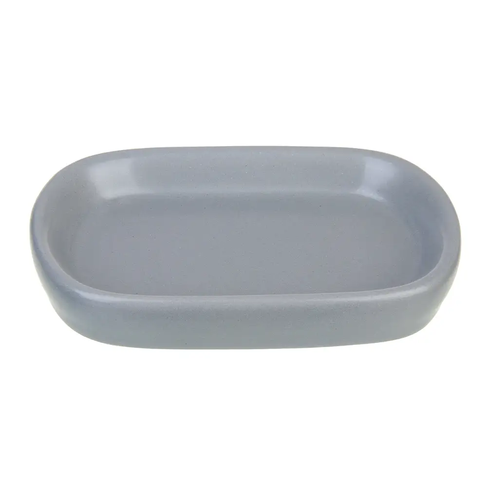 VETTA Мыльница, 13,5x8,8x2,5 см, керамика, "Космос", серый