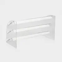 Горка 3 ступеньки угол 30, 33&times;17&times;19 см, оргстекло 2 мм