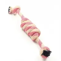 Игрушка для больших и средних собак, канатная "Двойной узел",до 50 см, до 185 гр