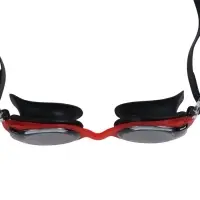 Очки для плавания детские ONLYTOP, беруши, цвет чёрный