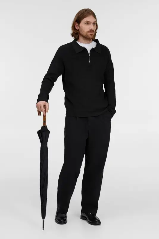 Зонт-трость Big Boss, темно-синий Зонт-трость Big Boss, темно-синий