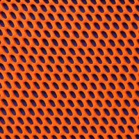 Заготовка из крупной сетки Rete, XL, оранжевый неон