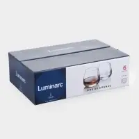Стаканы Luminarc Sire de cognac, 300 мл, набор 6 шт., стекло, прозрачные