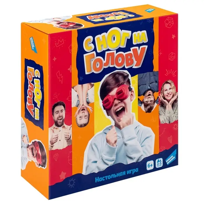 Настольная игра  Настольная игра "С ног на голову" 2505C