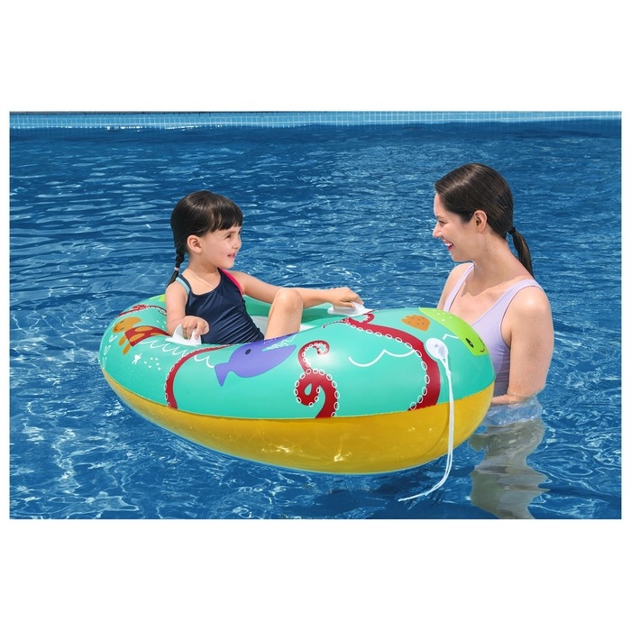 Плот надувной «Крабики», 119 х 79 см, детский, 34009 Плот надувной «Крабики», 119 х 79 см, детский, 34009