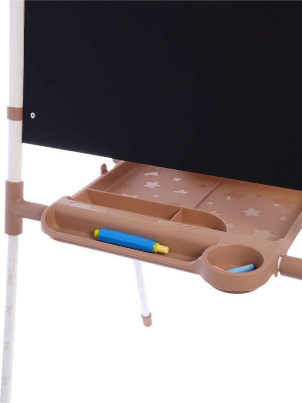 Доска знаний-мольберт 2 двусторонний ДЗМ2/БЖ бежевый