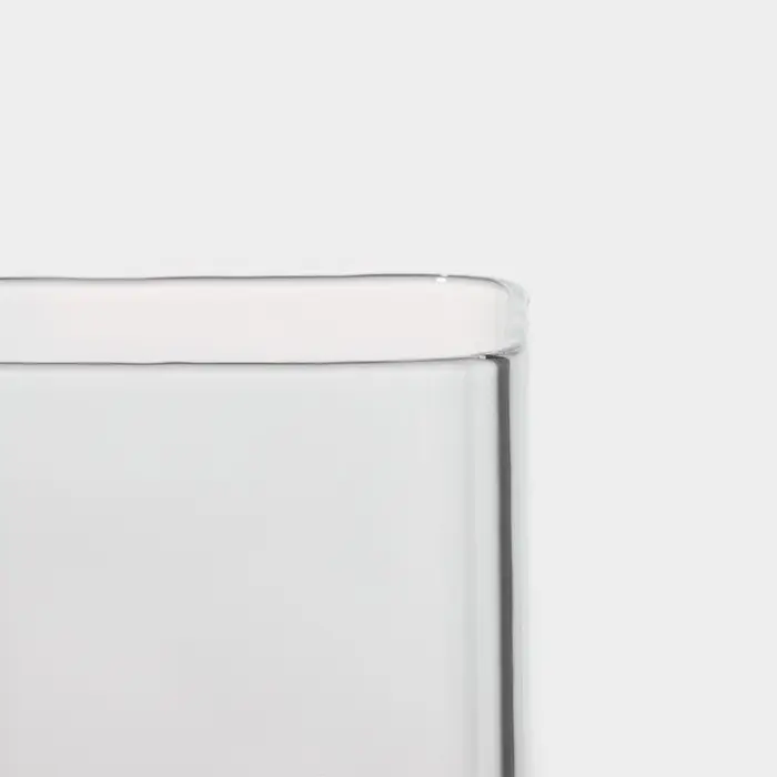 Набор стаканов стеклянных «Квадро», 2 предмета: 350 мл