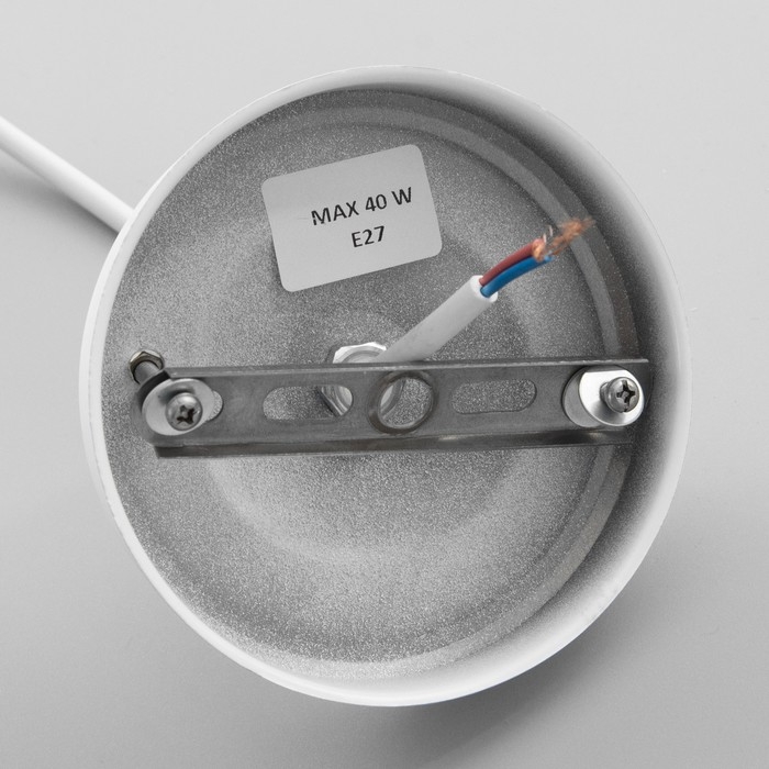 Светильник BayerLux "Сеть" 1х40Вт Е27 белый 22х22х21см