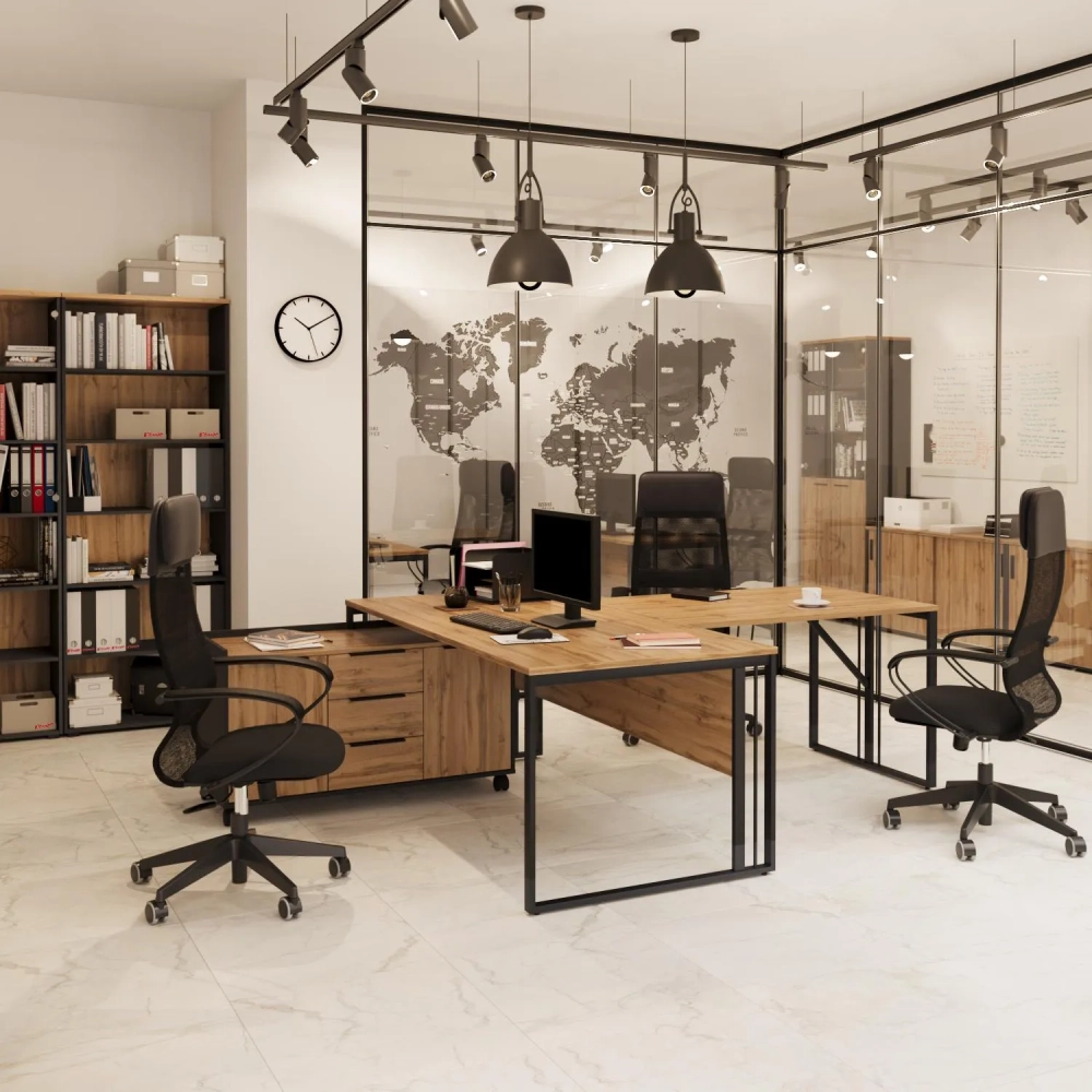 Экран к столам К-Loft 241P003 Ш1512 Графит