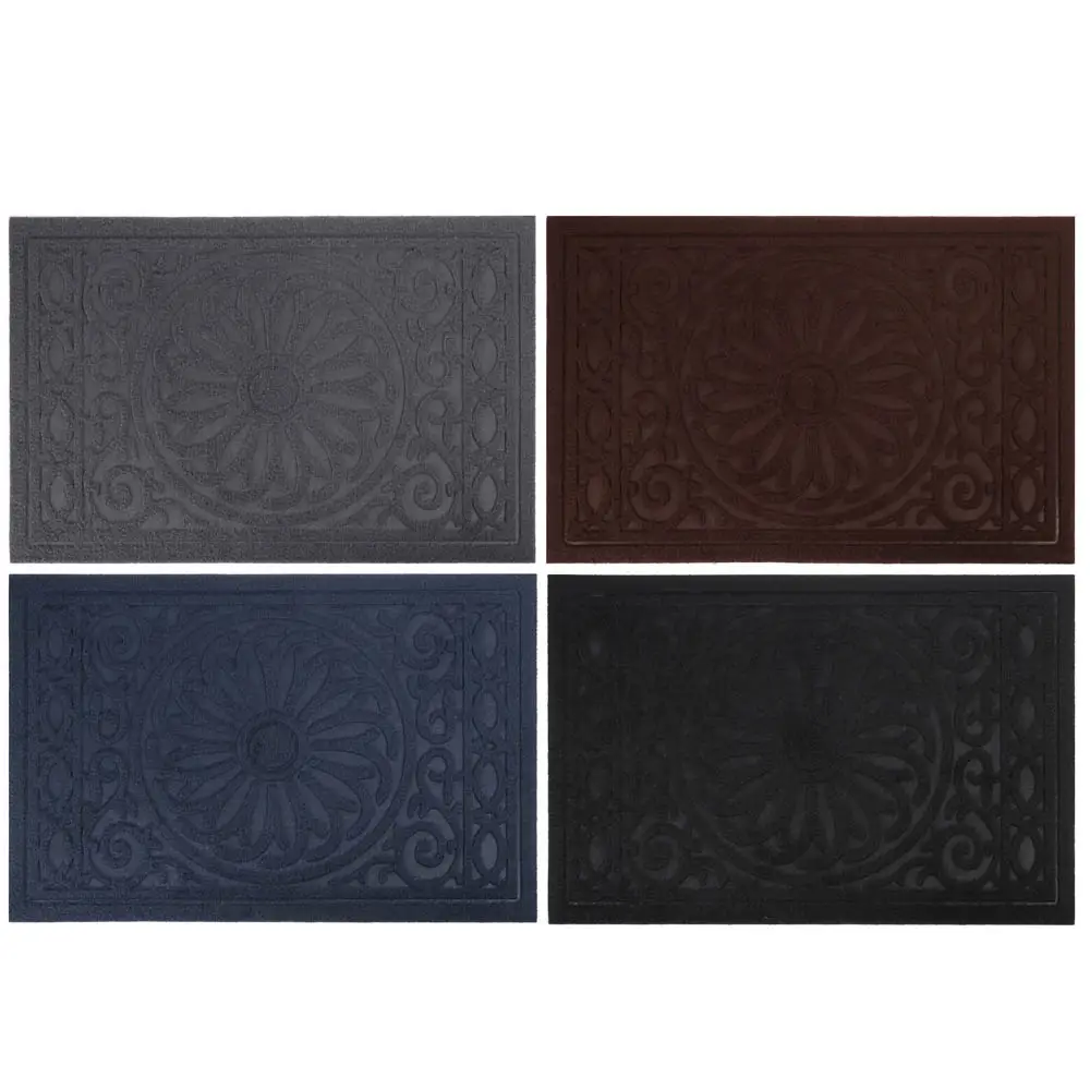 Коврик придверный тм VETTA, 39х59см, резиновый с ворсом, полиэстер