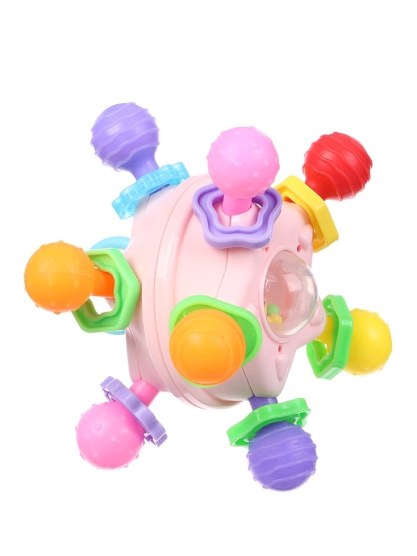 Развивающая сенсорная игрушка «Тянучка», с погремушкой, Крошка Я Развивающая сенсорная игрушка «Тянучка», с погремушкой, Крошка Я