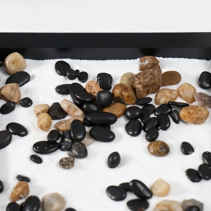 Сад камней Дзен  Сад камней Дзен "Песок и камни" 1,2х21,5х17,5 см