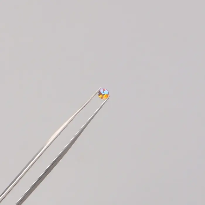 Стразы для декора, объёмные, 12 ячеек, разноцветные