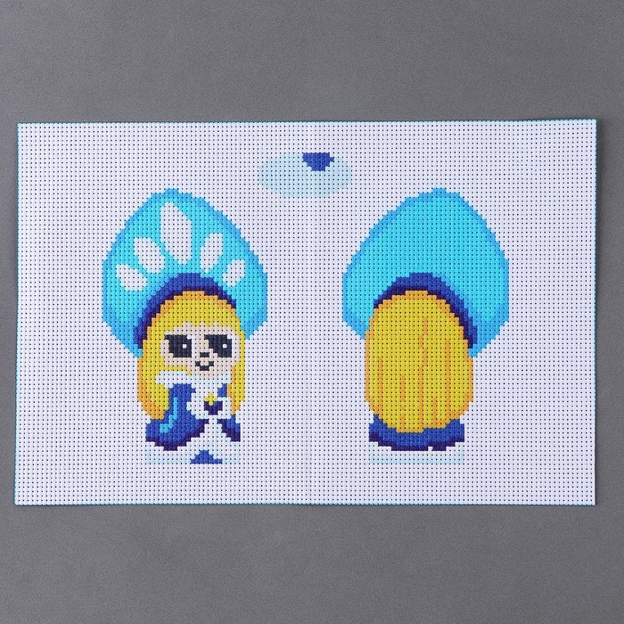 Вышивка крестиком на Новый год. Набор для создания игрушки «Милая снегурочка» Вышивка крестиком на Новый год. Набор для создания игрушки «Милая снегурочка»