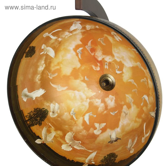 Глобус бар декоративный угловой Глобус бар декоративный угловой "Карта Коломбо" 91х53х53 см