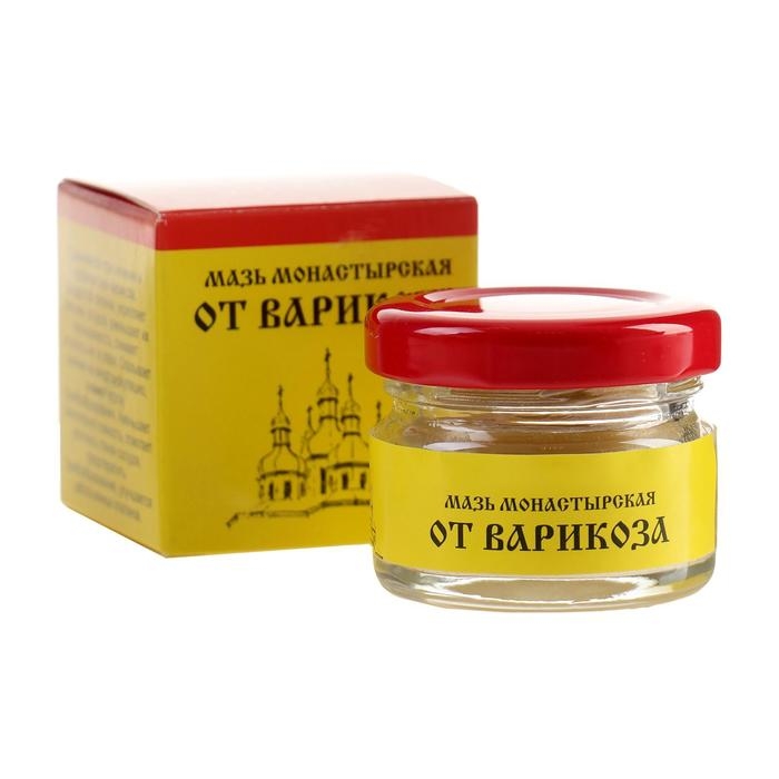 Мазь «Монастырская От варикоза», 25 мл,  Мазь «Монастырская От варикоза», 25 мл, "Бизорюк"