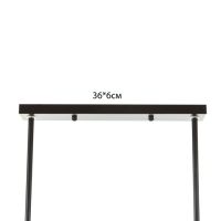 Люстра "Джозеф" 3x40W E27 черный 36x118x21,5 см BayerLux Люстра "Джозеф" 3x40W E27 черный 36x118x21,5 см BayerLux