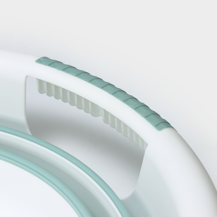 Таз складной «Флекс», 25 л, 54×38.5×7 см, цвет морская волна Таз складной «Флекс», 25 л, 54×38.5×7 см, цвет морская волна