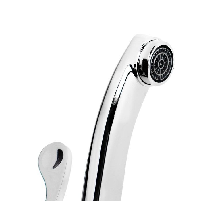 Смеситель для кухни  Смеситель для кухни "ЦС-СМ" ЭП401005, однорычажный, хирургический, на шпильке, хром