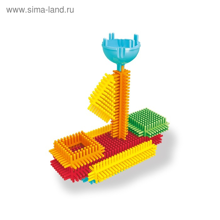 Конструктор игольчатый BRISTLES «Мельница», 50 деталей Конструктор игольчатый BRISTLES «Мельница», 50 деталей
