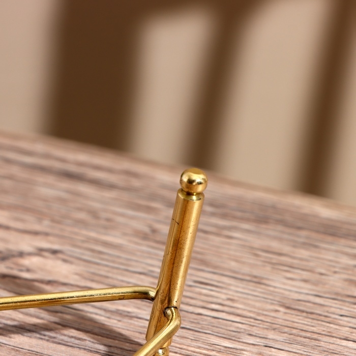 Подставка для книги  Подставка для книги "Трио" латунь 7х4х3 см