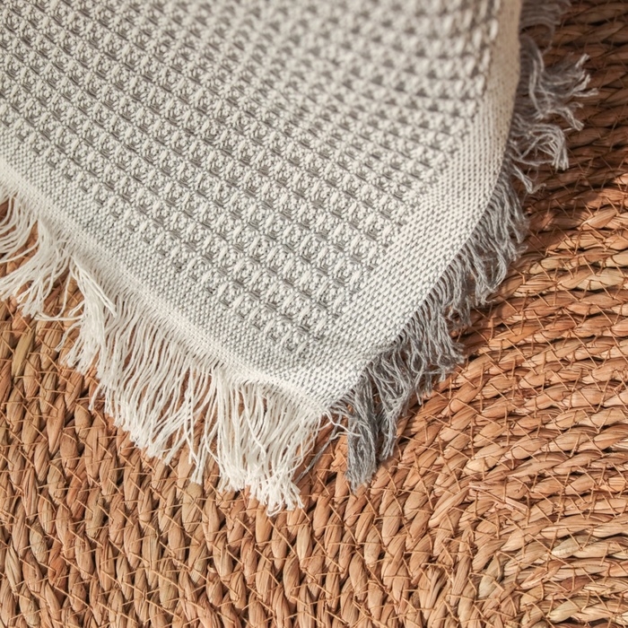Плед Этель Waffle 130*180см , цв.серый,80%хлопок, 20% п/э Плед Этель Waffle 130*180см , цв.серый,80%хлопок, 20% п/э
